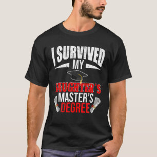 Ich überlebte meinen Meister, Funny Gra T-Shirt