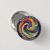 Ich überlebte Milton Hurrikan Florida stark Button (Vorne & Hinten)