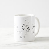 Ich überlebte Musik Kaffeetasse (VorderseiteRechts)