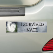 ICH ÜBERLEBTE Nate HURRIKAN-AUTOAUFKLEBER Autoaufkleber (Auf Auto)
