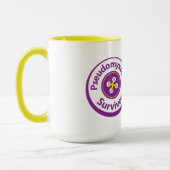 Ich überlebte nicht PMP… Wecker-Tasse Tasse (Links)