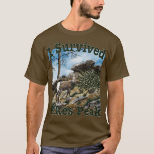 Ich überlebte Pikes Peak Bighorn Sheep T-Shirt