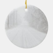 Ich überlebte Polar Vortex Keramik Ornament (Hinten)