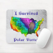 Ich überlebte Polar Vortex Mousepad (Mit Mouse)