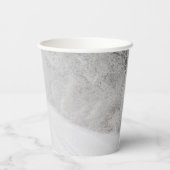 Ich überlebte Polar Vortex Pappbecher (Rückseite)