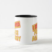 ICH ÜBERLEBTE POLIZEIAKADEMIE TASSE (Zentrum)