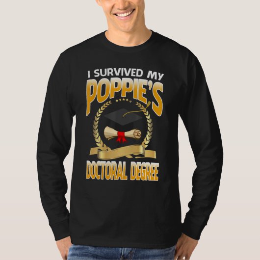 Ich überlebte Poppies Promotion T-Shirt (Vorderseite)