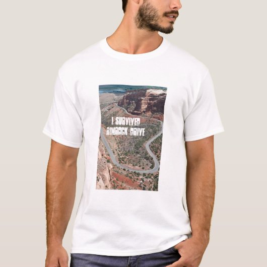 Ich überlebte Rimrock Antrieb T-Shirt (Vorderseite)