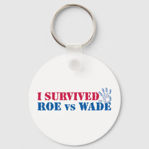 Ich überlebte Rogen gegen Furt (Hand) Schlüsselanhänger