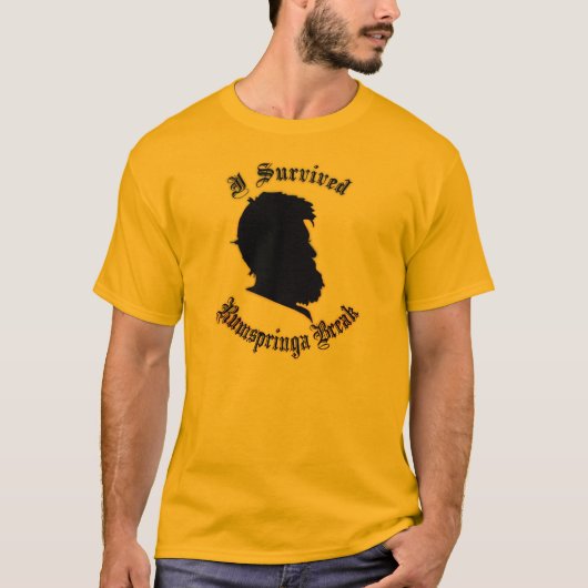 Ich überlebte Rumspringa Bruch T-Shirt (Vorderseite)