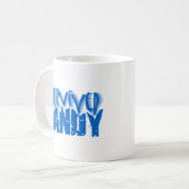 ich überlebte SANDY Kaffeetasse (Vorderseite Links)