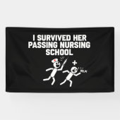 Ich überlebte sie bei der Krankenschwester der Kra Banner (Horizontal)