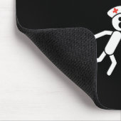 Ich überlebte sie bei der Krankenschwester der Kra Mousepad (Ecke)
