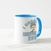 Ich überlebte Snowpocalypse 2010 Tasse (VorderseiteRechts)