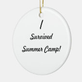 Ich überlebte Sommerlager! Keramikornament (Links)