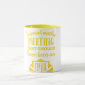 Ich überlebte… tasse (Zentrum)