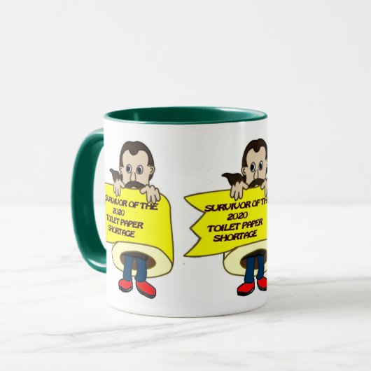 Ich überlebte tasse (Vorderseite Links)