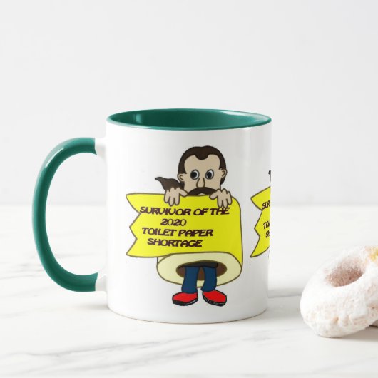 Ich überlebte tasse (Mit Donut)