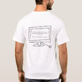 Ich überlebte Technologie 100 T-Shirt (Rückseite)