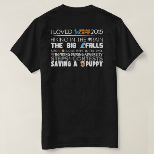 Ich überlebte TNCamp2015 (dunkles Shirt) T-Shirt