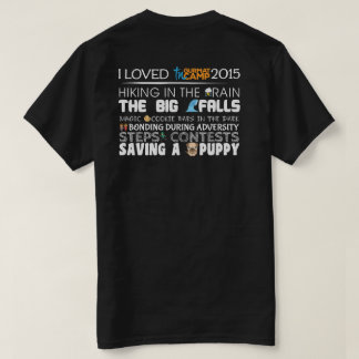 Ich überlebte TNCamp2015 (dunkles Shirt) T-Shirt