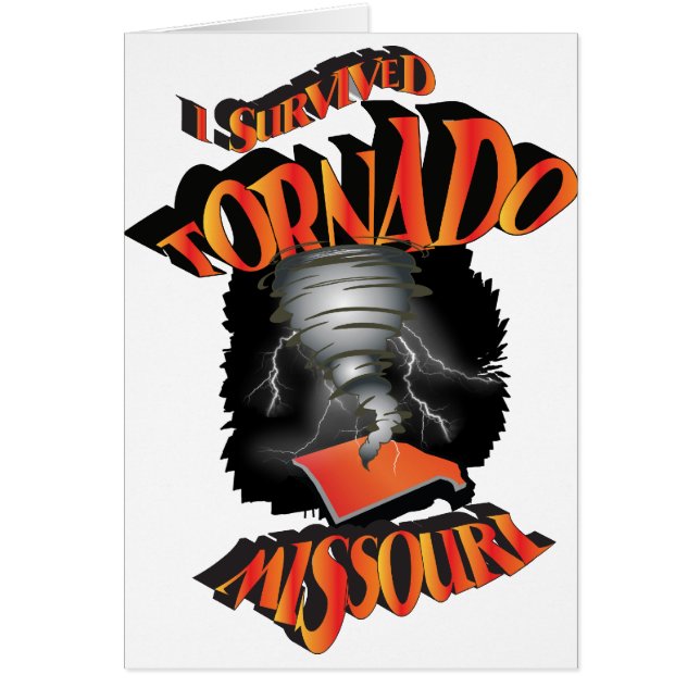 Ich überlebte Tornado Missouri (Vorne)