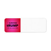 Ich überlebte tRUMP (Vorne)