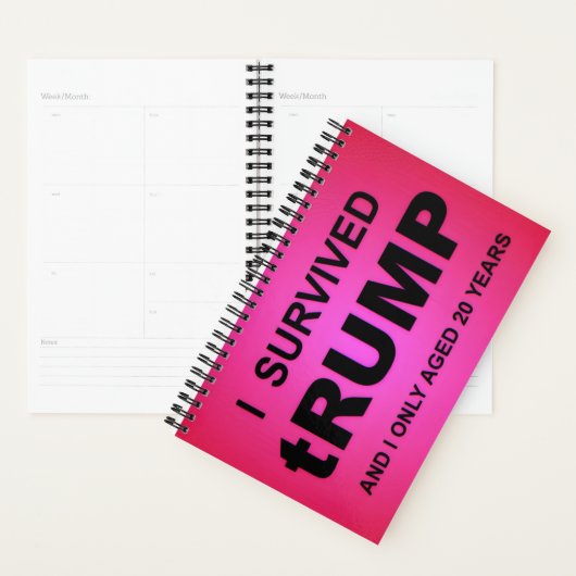 Ich überlebte tRUMP Planer (Anzeige)