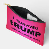 Ich überlebte tRUMP Zubehörtasche (Offen)