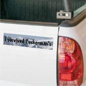 Ich überlebte Tuckermans Autoaufkleber (Auf Lkw)