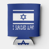 Ich überlebte Ulpan Dosenkühler (Vorderseite)