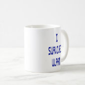 Ich überlebte Ulpan Kaffeetasse (VorderseiteRechts)