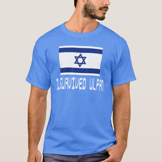 Ich überlebte Ulpan T-Shirt (Vorderseite)
