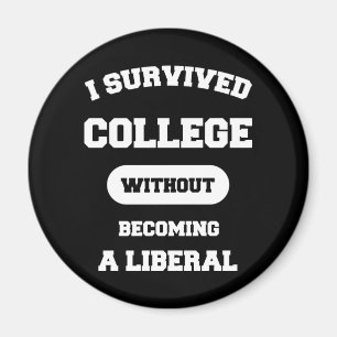 Ich überlebte Uni, ohne Liberaler zu werden Magnet