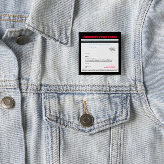 Ich überlebte vier Jahre mit RoseWrites Button (Beispiel)