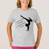Ich überlebte Virtual Gymnastics Class T - Shirt (Vorderseite)
