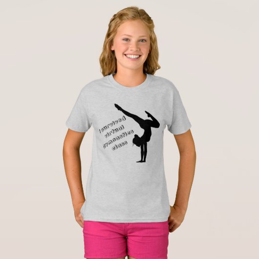 Ich überlebte Virtual Gymnastics Class T - Shirt (Vorne ganz)