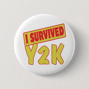 ICH ÜBERLEBTE Y2K BUTTON