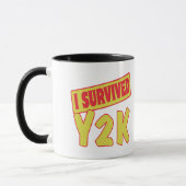 ICH ÜBERLEBTE Y2K TASSE (Links)