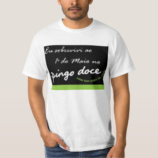 Ich überlebte zu 1º von dem Mai im süßen Tropfen T-Shirt