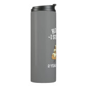 Ich überlebte zwei Jahre auf dem Jubiläum der Ange Thermosbecher (Nach links gedreht)