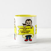 Ich überlebte zweifarbige tasse (Mittel)