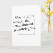 Ich überlege gerne draußen karte (Gelbe Blume)