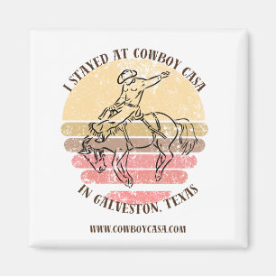 Ich übernachtete im Cowboy Casa Magnet
