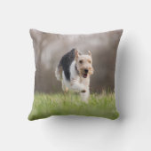 Ich überquerte die Gedenkstätte der Regenbogenbrüc Kissen (Rückseite)