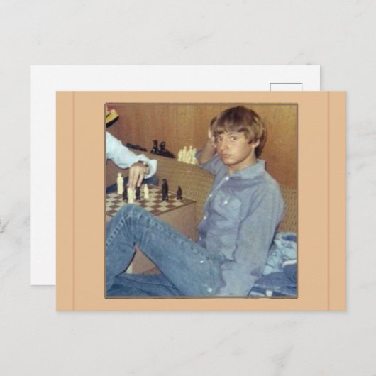 Ich um 20 ... Mark Edward Westerfield Postkarte (Vorne/Hinten)