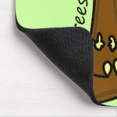 Ich umarme Baum-Mausunterlage Mousepad (Ecke)