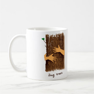 Ich umarme Baum-Tasse Kaffeetasse