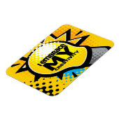 "Ich umarme meine Kreativität" Motivation Affirmat Magnet (Linke Seite)