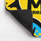 "Ich umarme meine Kreativität" Motivation Affirmat Mousepad (Ecke)